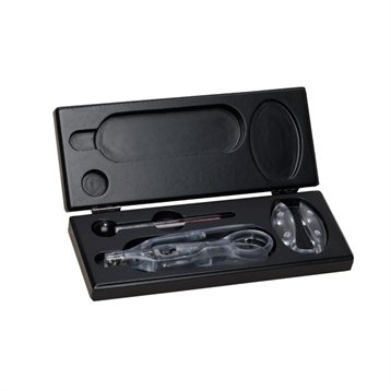 Tire-bouchons et décapsuleurs : Coffret Œnologie Cristal
